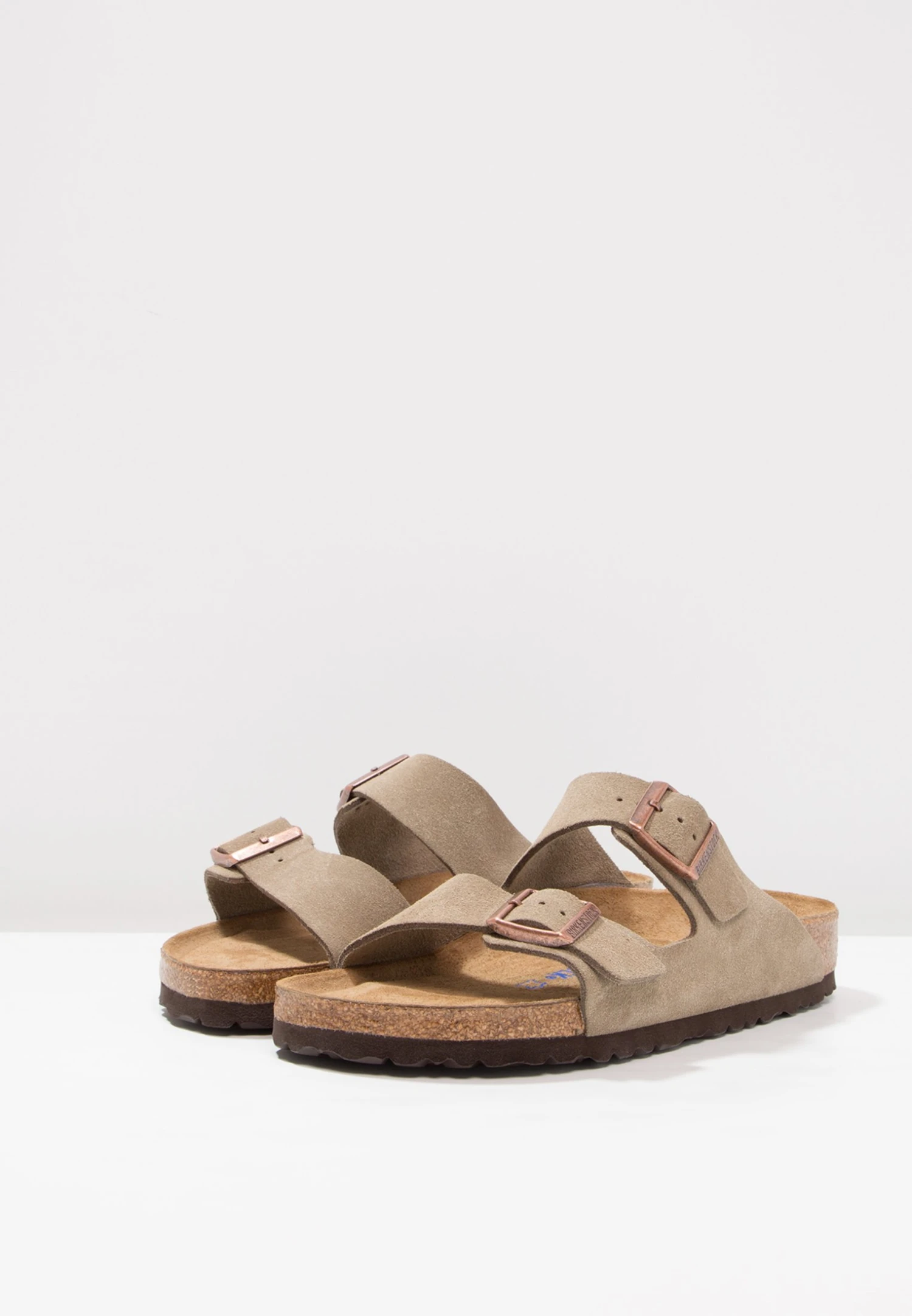 Birkenstock Arizona Soft Footbed Narrow Fit - Muiltjes - Taupe 5 Birkenstock Arizona Soft Footbed Narrow Fit - Muiltjes - Taupe - Afbeelding 3
