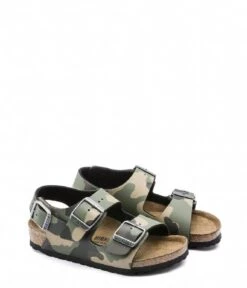Birkenstock Milano Kids BF Narrow Desert Soil Camo Khaki -Birkenstock Winkel 1017378 desert soil camo khaki 4 600