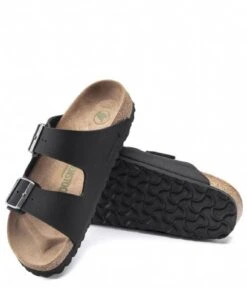 Birkenstock Arizona BFBC Earthy Vegan VEG Narrow Black -Birkenstock Winkel 1019057 5 600
