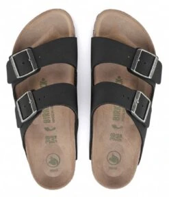 Birkenstock Arizona BFBC Earthy Vegan VEG Narrow Black -Birkenstock Winkel 1019057 6 600
