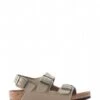 Birkenstock Milano Kids BFBC Earthy Faded VEG Narrow Khaki