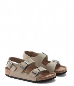 Birkenstock Milano Kids BFBC Earthy Faded VEG Narrow Khaki -Birkenstock Winkel 1023440 3 600