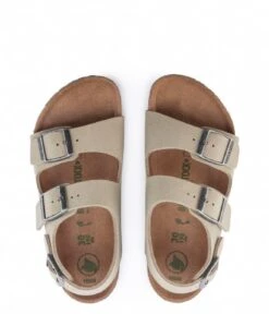 Birkenstock Milano Kids BFBC Earthy Faded VEG Narrow Khaki -Birkenstock Winkel 1023440 5 600