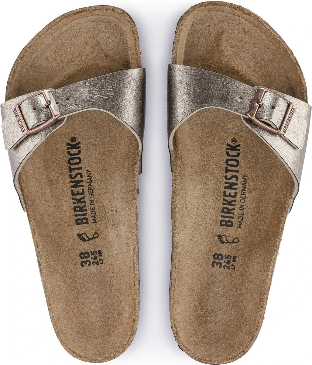 Birkenstock -Dames - Brons - Slippers & Muiltjes - Maat 39 8 Birkenstock -Dames - Brons - Slippers & Muiltjes - Maat 39 - Afbeelding 6