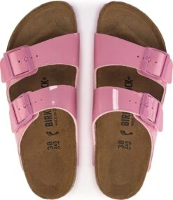 Birkenstock Arizona BF Patent Candy Pink Narrow - Roze - 38