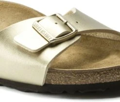 Birkenstock Madrid BF Gold Narrow Dames Slippers - Gold - Maat 40 25 Birkenstock Madrid BF Gold Narrow Dames Slippers - Gold - Maat 40 -Birkenstock Winkel 1200x1020 17