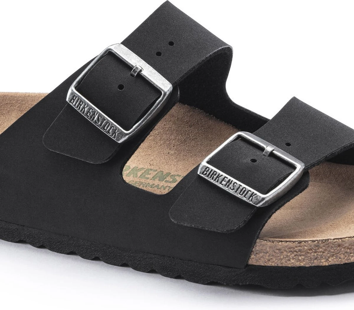Birkenstock Arizona Slippers Black Narrow-fit | Zwart | Imitatieleer | Maat 41 | 1019057 5 Birkenstock Arizona Slippers Black Narrow-fit | Zwart | Imitatieleer | Maat 41 | 1019057 - Afbeelding 3