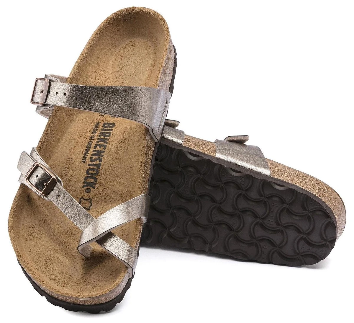 Birkenstock Mayari BF Regular Dames Slippers - Graceful Taupe - Maat 39 17 Birkenstock Mayari BF Regular Dames Slippers - Graceful Taupe - Maat 39 - Afbeelding 15