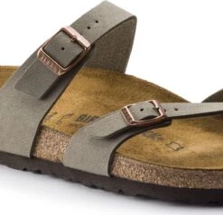 Birkenstock Mayari BFBC Regular Dames Slippers - Stone - Maat 37 -Birkenstock Winkel 1200x1163 1