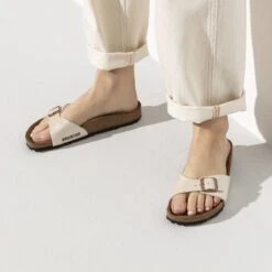 Birkenstock Madrid Dames Slippers Small Fit - Pearl White - Maat 37 -Birkenstock Winkel 1200x1200 14