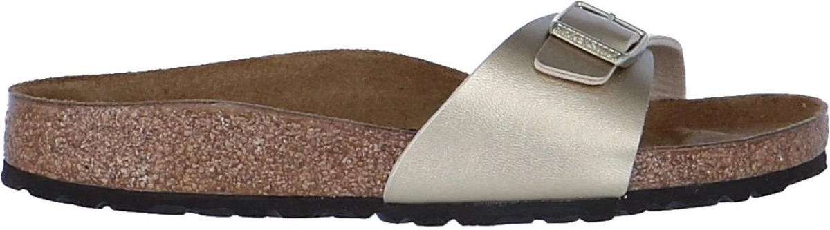 Birkenstock Madrid BF Gold Narrow Dames Slippers - Gold - Maat 40 4 Birkenstock Madrid BF Gold Narrow Dames Slippers - Gold - Maat 40 - Afbeelding 2