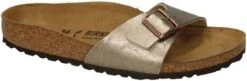 Birkenstock Madrid Dames Slippers Graceful Taupe Narrow-fit | Taupe | Imitatieleer | Maat 37 | 1020632 -Birkenstock Winkel 1200x392