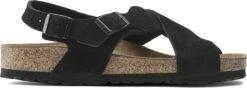 Birkenstock Tulum Dames Sandalen Black Narrow-fit | Zwart | Suède | Maat 36