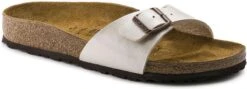 Birkenstock Madrid Dames Slippers Small Fit - Pearl White - Maat 39 -Birkenstock Winkel 1200x432 1