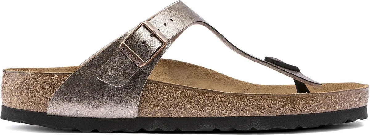 Birkenstock Gizeh BF Regular Dames Slippers - Graceful Taupe - Maat 38 17 Birkenstock Gizeh BF Regular Dames Slippers - Graceful Taupe - Maat 38 - Afbeelding 15