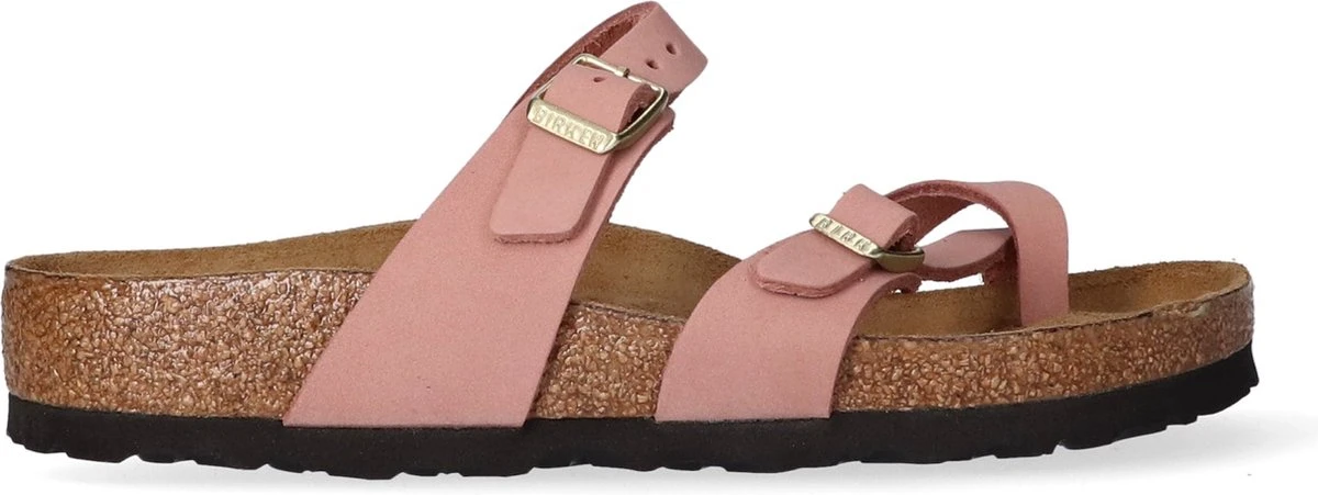 Birkenstock Mayari Dames Slippers Old Rose Regular-fit | Roze | Nubuck | Maat 39 | 1023964 3 Birkenstock Mayari Dames Slippers Old Rose Regular-fit | Roze | Nubuck | Maat 39 | 1023964