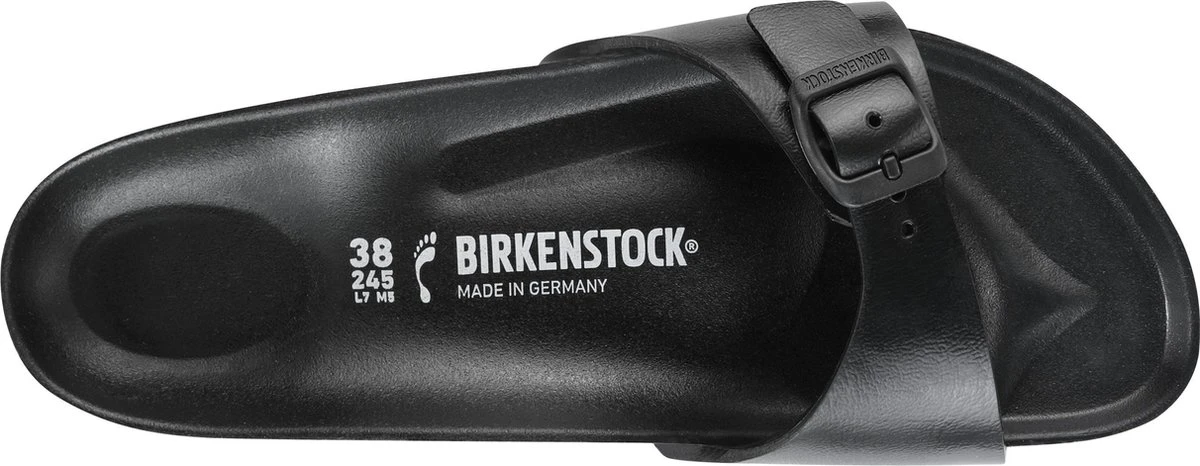 Birkenstock Madrid EVA Black Narrow Dames Slippers - Black - Maat 37 17 Birkenstock Madrid EVA Black Narrow Dames Slippers - Black - Maat 37 - Afbeelding 15