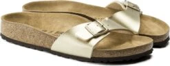 Birkenstock Madrid BF Gold Narrow Dames Slippers - Gold - Maat 40 23 Birkenstock Madrid BF Gold Narrow Dames Slippers - Gold - Maat 40 -Birkenstock Winkel 1200x468 5