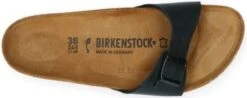Birkenstock Madrid Dames Slippers Small Fit - Black - Maat 39 -Birkenstock Winkel 1200x474 4