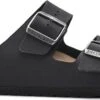 Birkenstock Arizona Slippers Black Narrow-fit | Zwart | Imitatieleer | Maat 41 | 1019057