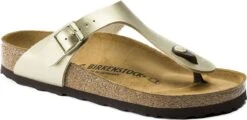 Birkenstock - Dames Sandalen Gizeh BS Gold (regular) - Goud - Maat 39
