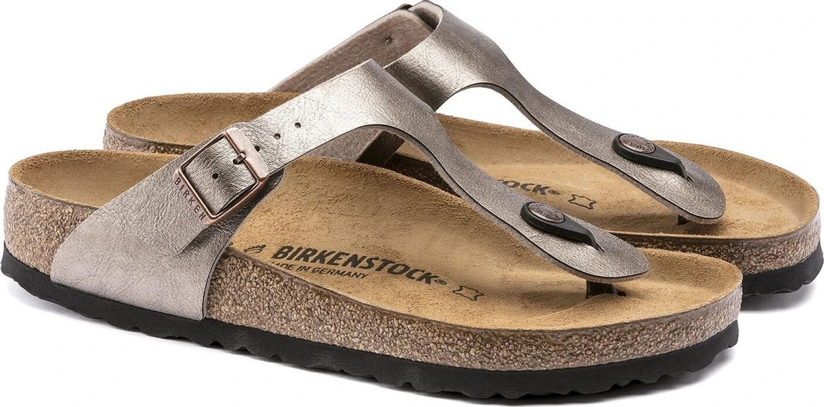 Birkenstock Gizeh BF Regular Dames Slippers - Graceful Taupe - Maat 38 3 Birkenstock Gizeh BF Regular Dames Slippers - Graceful Taupe - Maat 38
