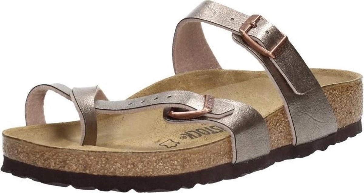 Birkenstock Mayari BF Regular Dames Slippers - Graceful Taupe - Maat 39 15 Birkenstock Mayari BF Regular Dames Slippers - Graceful Taupe - Maat 39 - Afbeelding 13