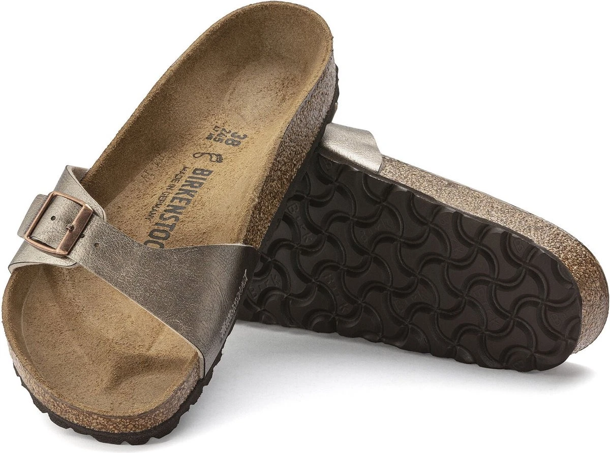 Birkenstock -Dames - Brons - Slippers & Muiltjes - Maat 39 9 Birkenstock -Dames - Brons - Slippers & Muiltjes - Maat 39 - Afbeelding 7