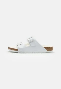 Birkenstock Arizona Triple Unisex - Muiltjes - White