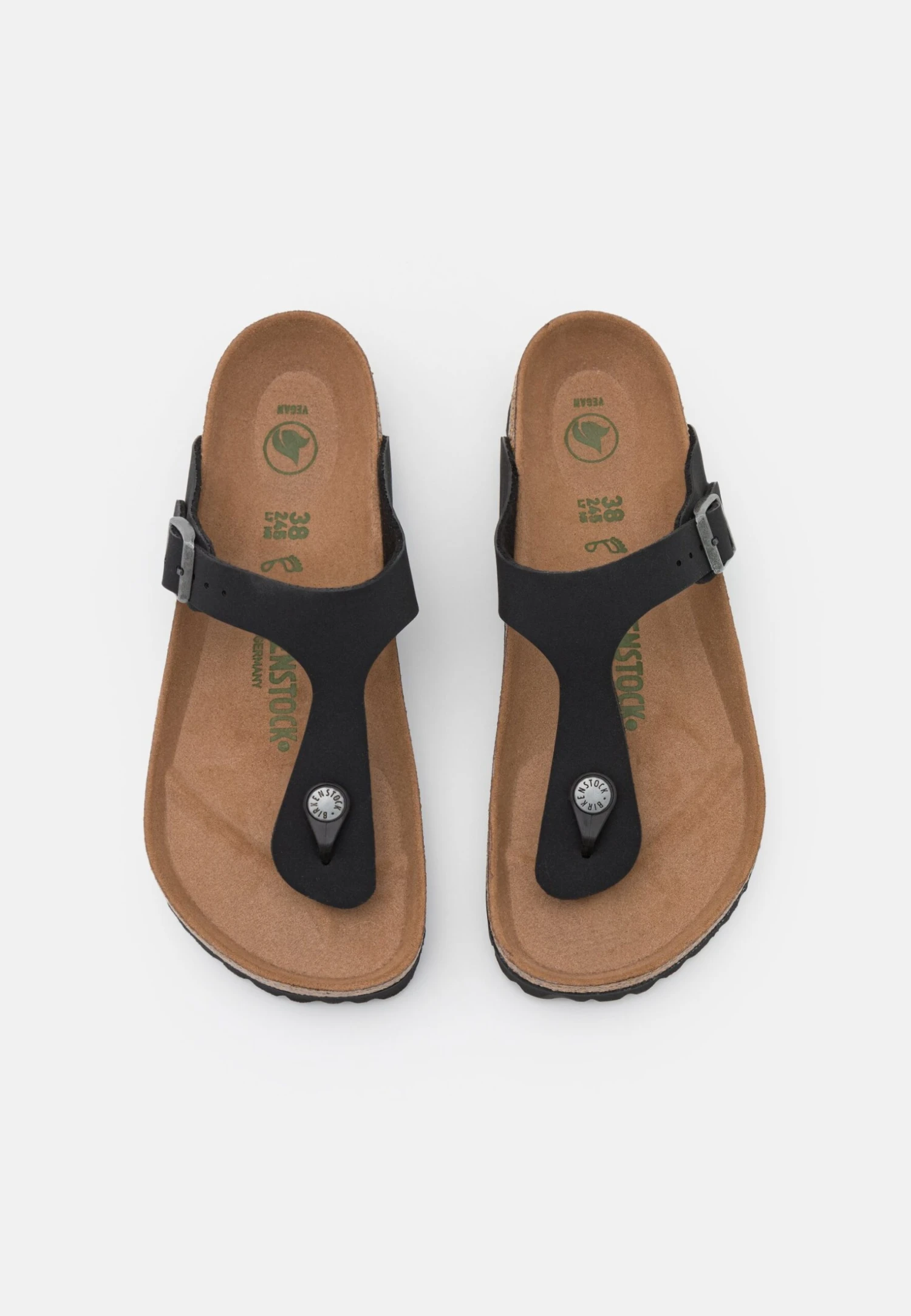 Birkenstock Gizeh Bfbc Earthy Vegan Regular - Pantoffels - Black 8 Birkenstock Gizeh Bfbc Earthy Vegan Regular - Pantoffels - Black - Afbeelding 6