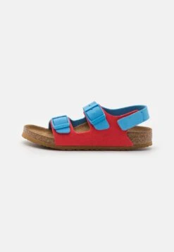 Birkenstock Milano Unisex - Sandalen - Sky Blue/Active Red