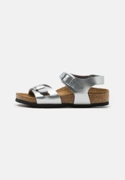 Birkenstock Rio Kids - Sandalen - Electric Metallic Silver