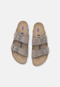 Birkenstock Arizona Sfb Vl Narrow - Pantoffels - Stone Coin -Birkenstock Winkel 392a725fae3847398b02ba9bf2929114