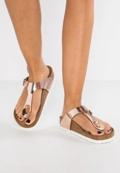 Birkenstock Gizeh Regular - Teensandalen - Metallic Copper