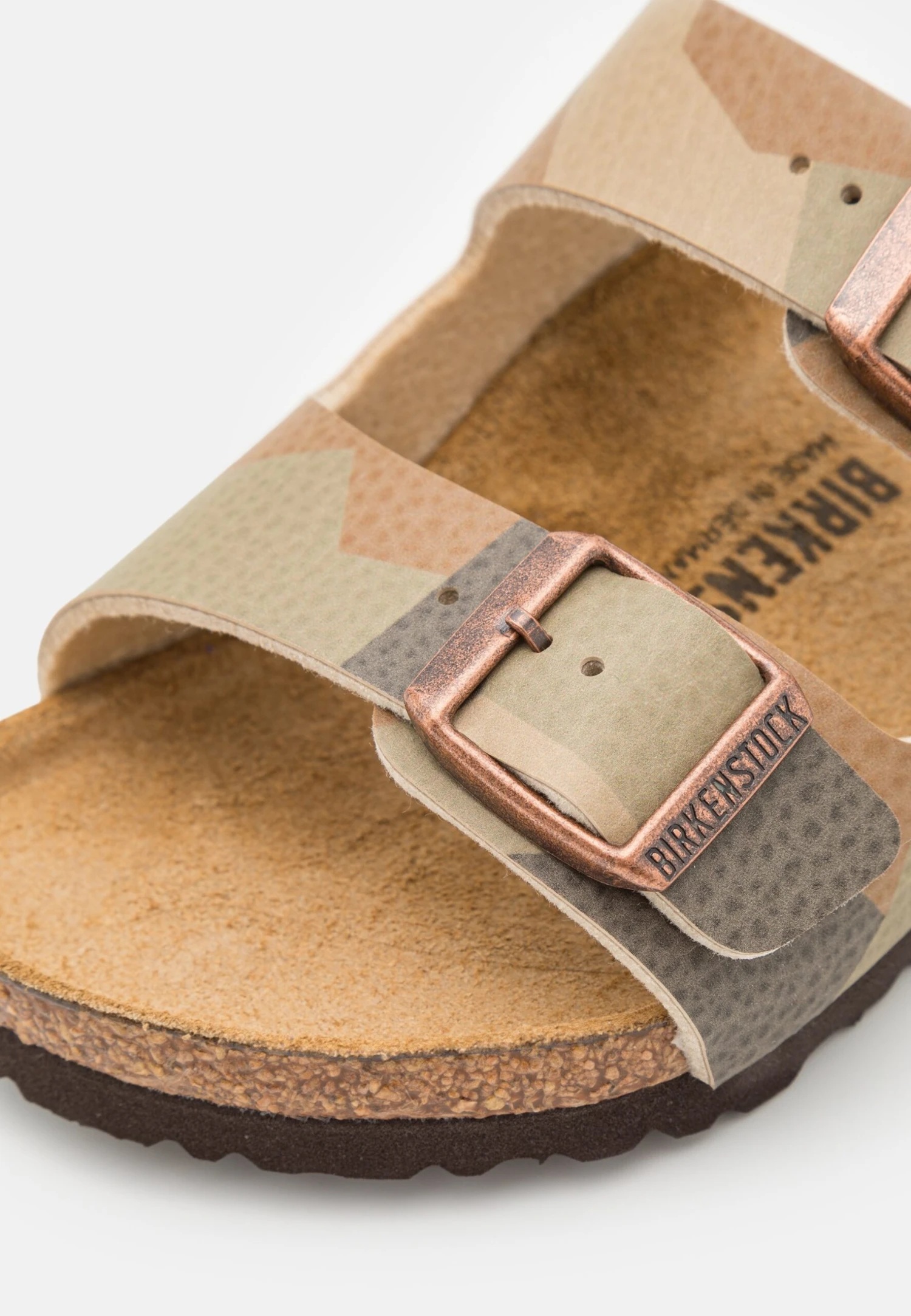 Birkenstock Arizona Geometric Unisex - Muiltjes - Desert Soil/Khaki 8 Birkenstock Arizona Geometric Unisex - Muiltjes - Desert Soil/Khaki - Afbeelding 6