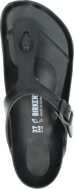 Birkenstock Gizeh EVA Unisex Slippers Regular Fit - Black - Maat 41 25 Birkenstock Gizeh EVA Unisex Slippers Regular Fit - Black - Maat 41 -Birkenstock Winkel 471x1200