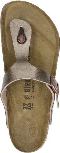 Birkenstock Gizeh BF Regular Dames Slippers - Graceful Taupe - Maat 40 -Birkenstock Winkel 473x1200 1