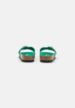 Birkenstock Madrid Lena Narrow - Muiltjes - Green -Birkenstock Winkel 54eb492b85ee415083fb784535cbdabd