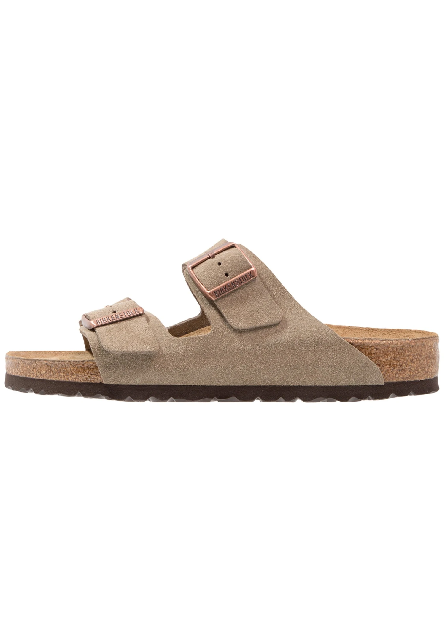 Birkenstock Arizona Soft Footbed Narrow Fit - Muiltjes - Taupe 3 Birkenstock Arizona Soft Footbed Narrow Fit - Muiltjes - Taupe