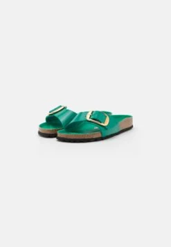 Birkenstock Madrid Lena Narrow - Muiltjes - Green -Birkenstock Winkel 6036ce7b2a544c998f1250a89afef65a