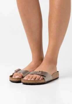 Birkenstock Madrid Regular - Muiltjes - Graceful Taupe