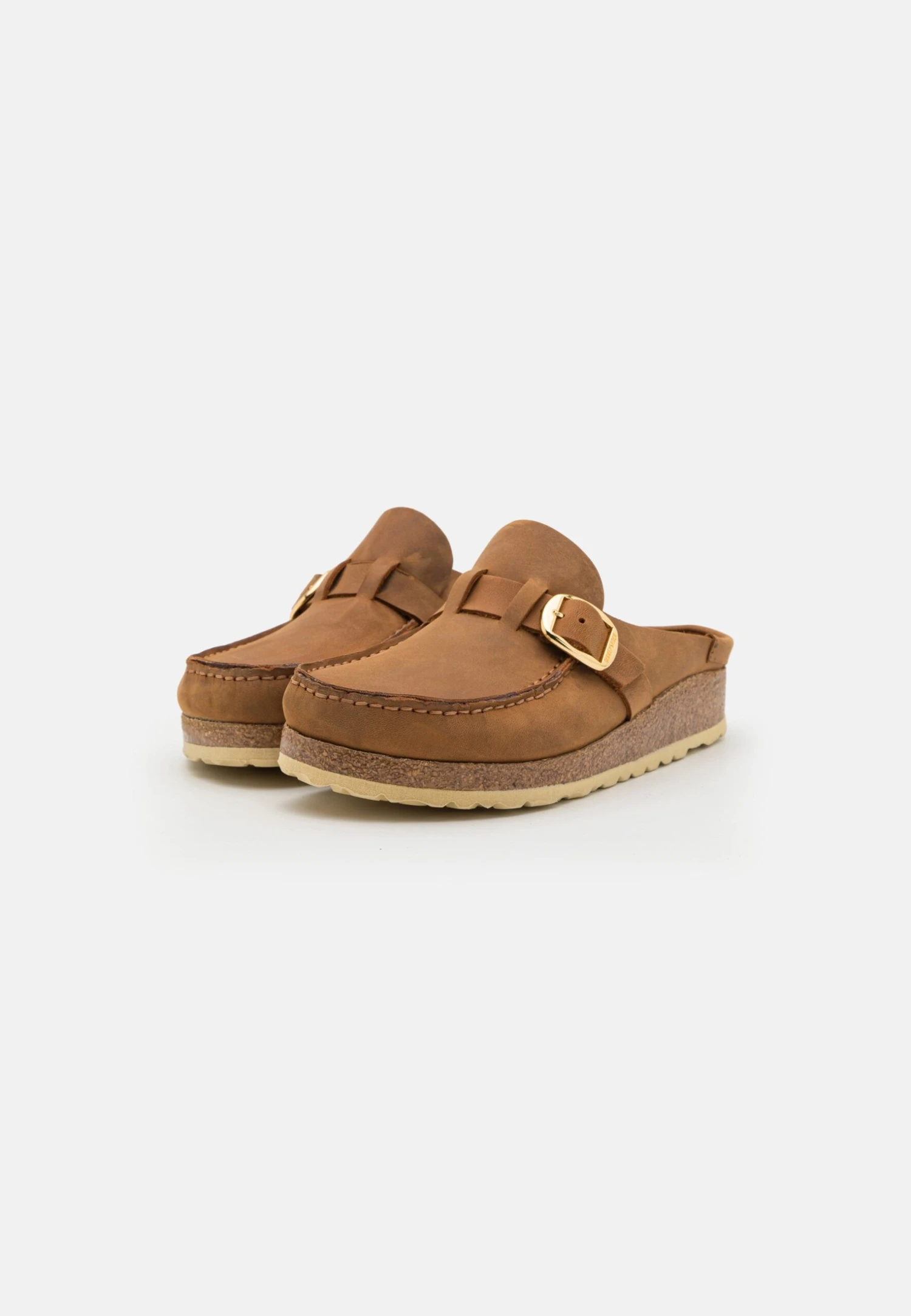 Birkenstock Buckley- Muiltjes - Cognac 4 Birkenstock Buckley- Muiltjes - Cognac - Afbeelding 2