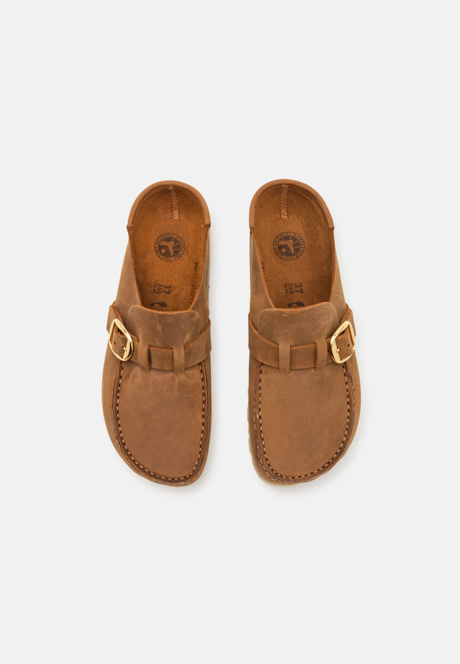 Birkenstock Buckley- Muiltjes - Cognac 7 Birkenstock Buckley- Muiltjes - Cognac - Afbeelding 5