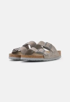 Birkenstock Arizona Sfb Vl Narrow - Pantoffels - Stone Coin -Birkenstock Winkel 6ce7d7cfb4d74d85a73e3e7f1e77f776