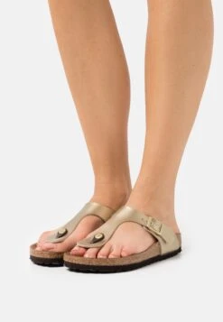 Birkenstock Gizeh Narrow - Teensandalen - Gold