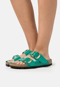 Birkenstock Arizona Lena Narrow - Muiltjes - Green
