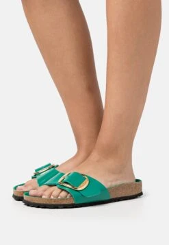 Birkenstock Madrid Lena Narrow - Muiltjes - Green