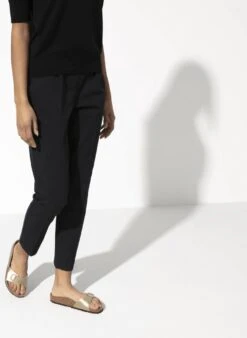 Birkenstock Madrid BF Gold Narrow Dames Slippers - Gold - Maat 38 -Birkenstock Winkel 876x1200