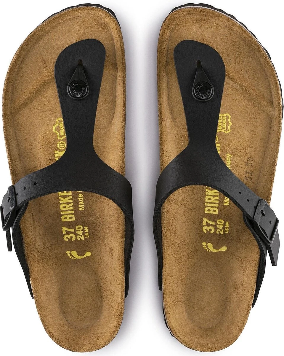 Birkenstock Gizeh Dames Slippers Regular Fit - Black - Maat 37 19 Birkenstock Gizeh Dames Slippers Regular Fit - Black - Maat 37 - Afbeelding 17