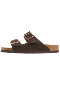 Birkenstock Arizona Sfb Vl Narrow - Pantoffels - Mocca